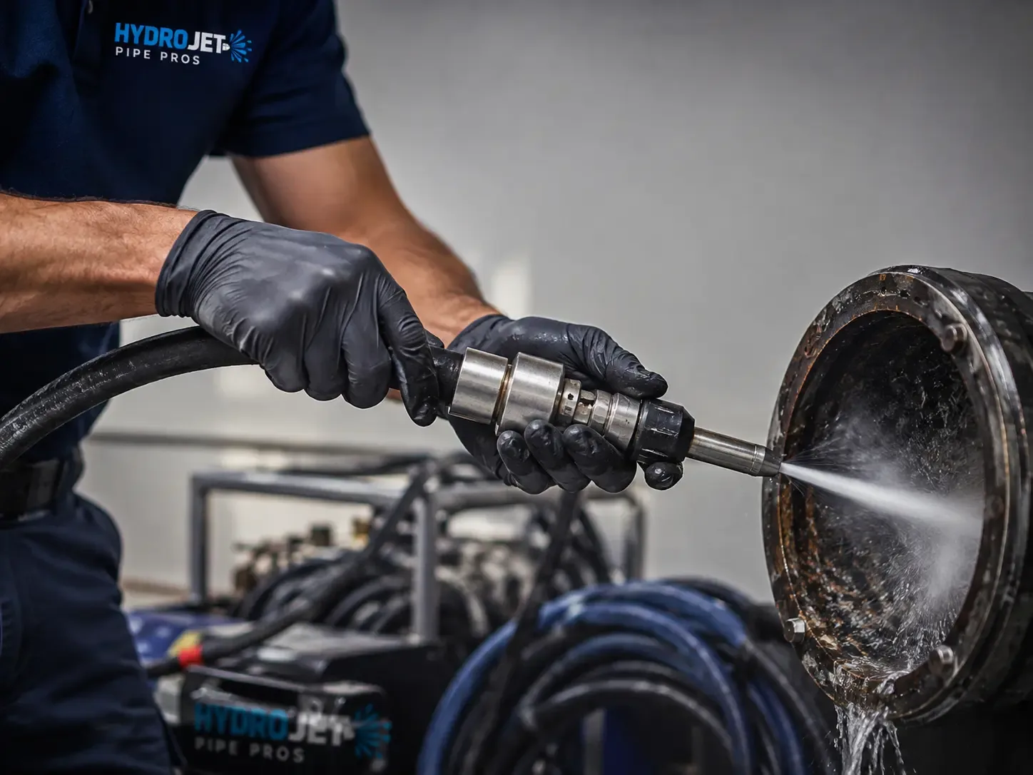 Hydro Jet Pipe Descaling in Burson, CA